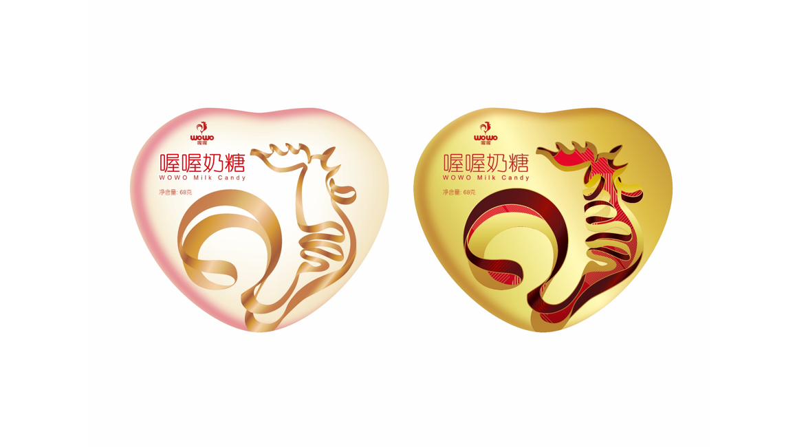 喔喔奶糖包裝設(shè)計(jì)