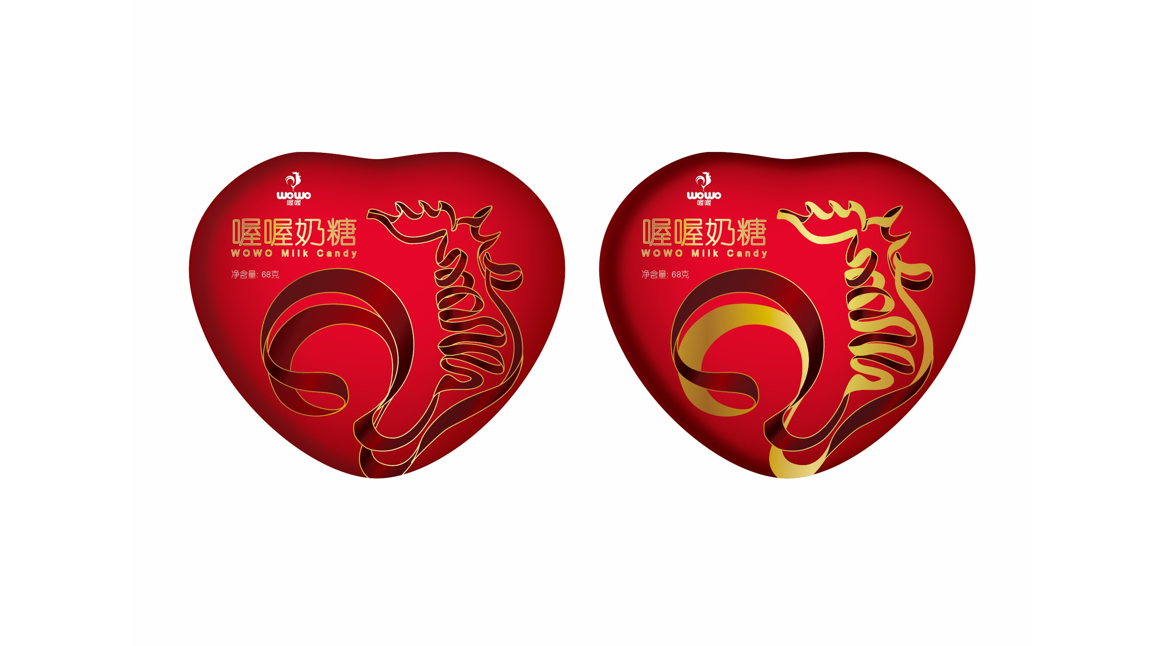 喔喔奶糖包裝設(shè)計(jì)
